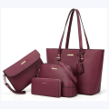 Amazon fashion shopping tote PU bag sets shoulder bags handbags ladies luxury handbags for women